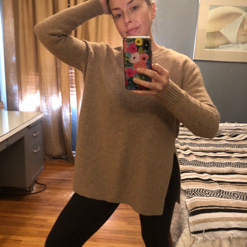 Camel Sweater Small